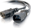 IEC320 C13 to C14 Power Cable - 16AWG - 250V/13A - 2ft / 0.6M (TAA Compliant)